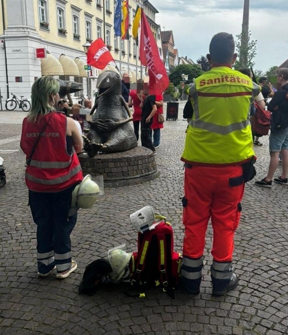 Sanitätswachdienst bei der 